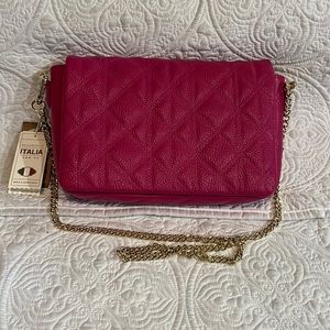 Anna‎ Paola leather handbag, NWT